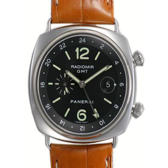 パネライ コピー PANERAI ラジオミール PAM00242 GMT ブラック